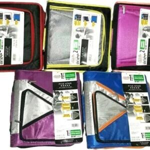 2 Mead five-star heavy duty binder zipper organizer